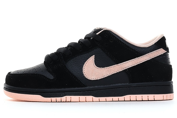 Kids Dunk SB K18 Black Washed Coral